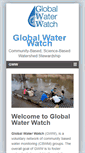Mobile Screenshot of globalwaterwatch.org